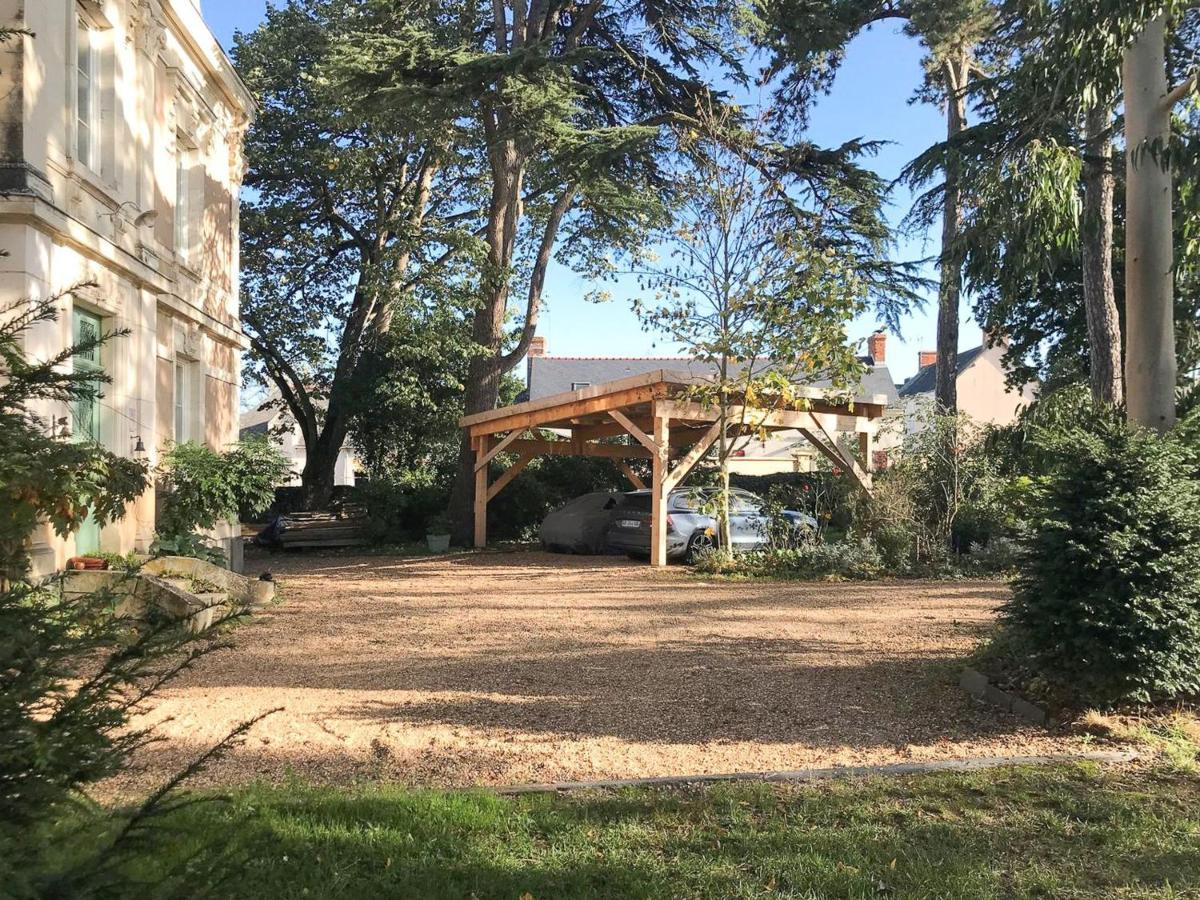 Maison De Maitre Avec Piscine Et Jardin - Coeur Des Coteaux Du Layon, Proche Angers Et Saumur - Fr-1-622-55 Bed & Breakfast Faye-d'Anjou Dış mekan fotoğraf